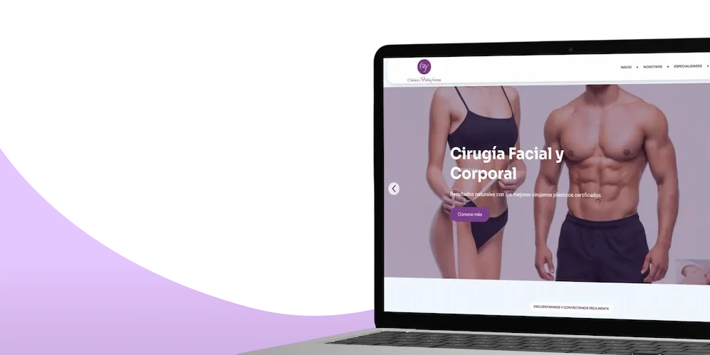 Captura del proyecto Bella Forma