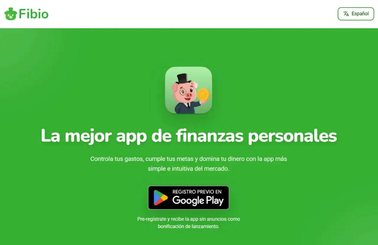 Captura del proyecto Fibio