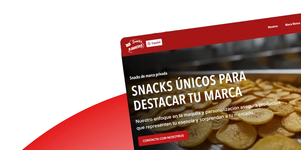 Captura del proyecto Rameshi